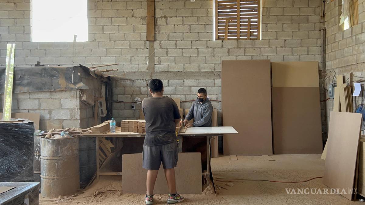 $!El ejido El Cambio ocupa el tercer lugar en Coahuila con la mayor cantidad de carpinterías, después de Saltillo y Torreón, pero con muchísima menos población.