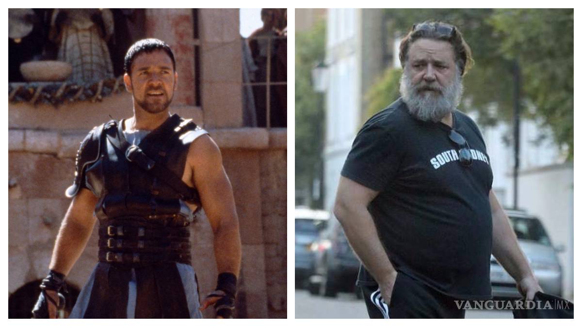 $!¿Qué le pasó a Russell Crowe?