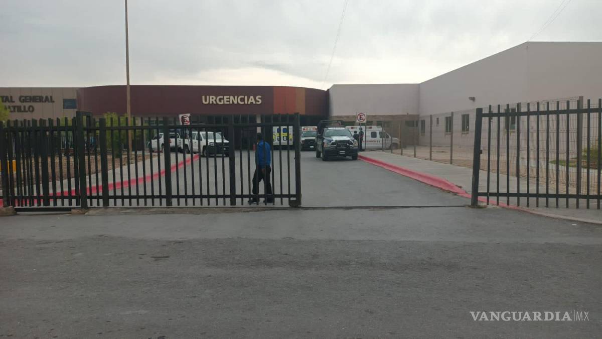 Reo federal del penal de Mesillas es trasladado con fuertes medidas de seguridad al Hospital General de Saltillo para consulta