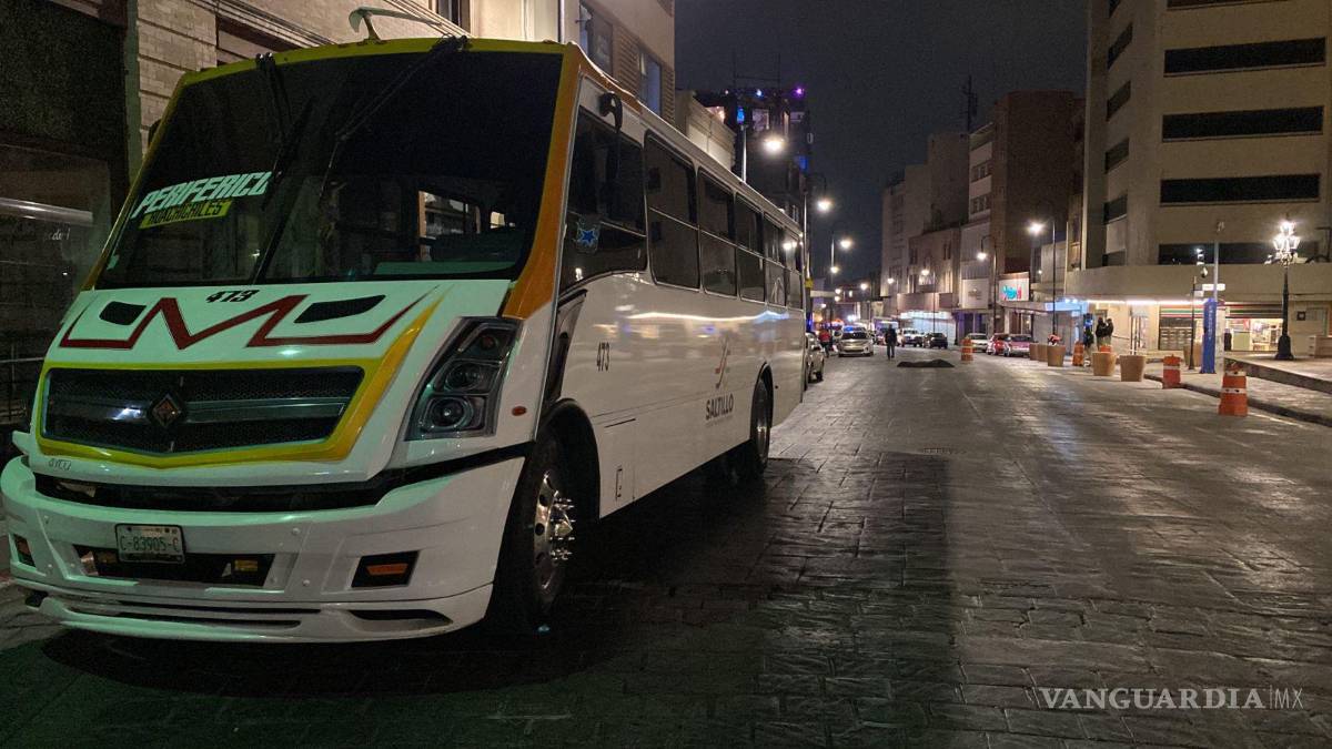 Hombre muere tras ser atropellado en Zona Centro de Saltillo