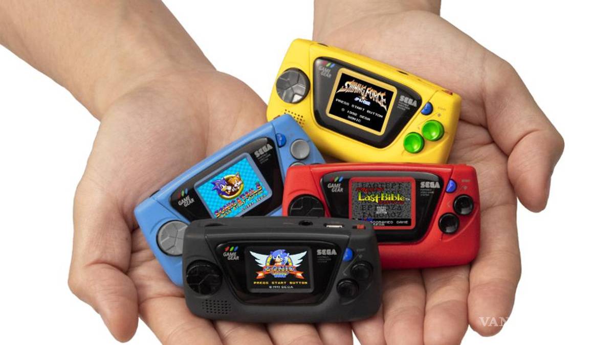 Sega lanza Game Gear Micro con una pantalla tan pequeña que la venderán con un visor aparte