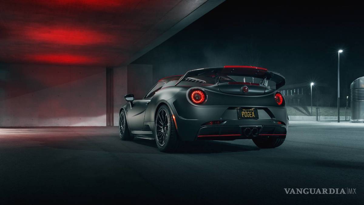 $!Alfa Romeo 4C Némesis de Pogea Racing, un bólido impresionante