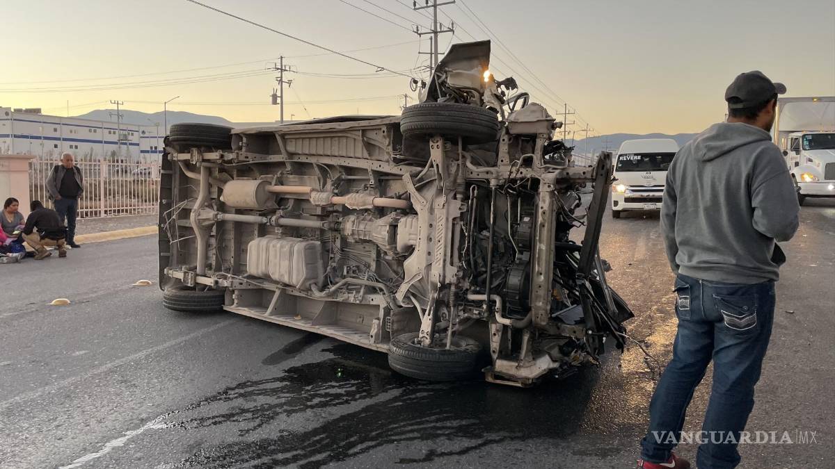 Choque deja 13 lesionados en Ramos Arizpe