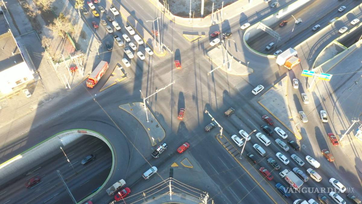 $!El ajuste vial en Periférico Luis Echeverría y Jesús Valdés Sánchez busca optimizar el tráfico y reducir tiempos de traslado en la zona.
