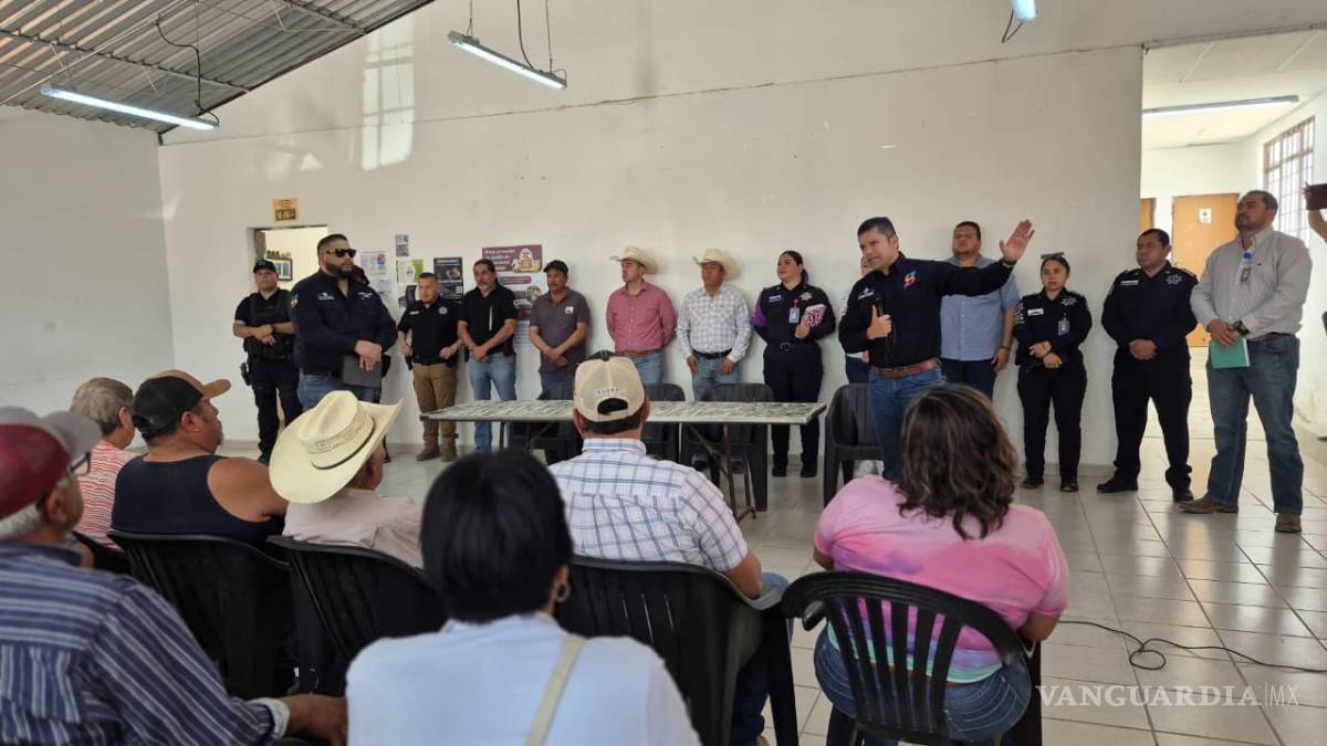 $!Javier Díaz González ha instruido a la Comisaría a fortalecer la cercanía con las colonias de Saltillo.