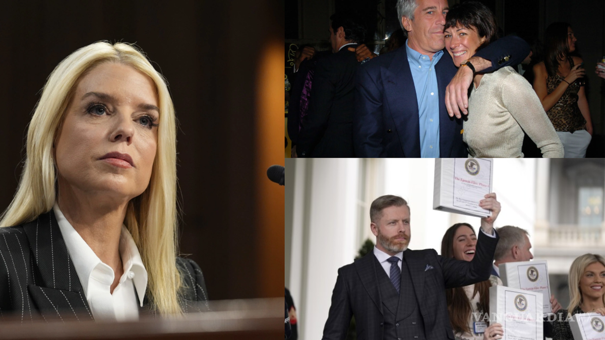 Comienza la caza de nombres; Pam Bondi libera primera tanda oficial de las listas Epstein