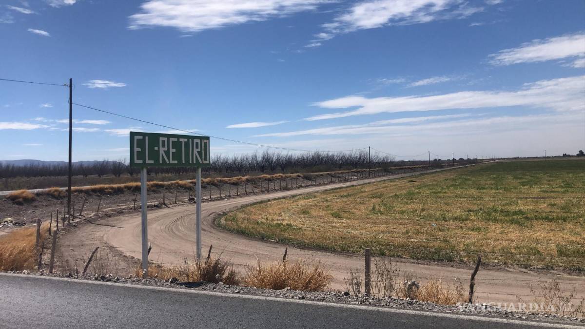 $!El Retiro, en el municipio de San Pedro, es uno de los pocos ejidos que se resisten a vender sus tierras y concesiones de agua.
