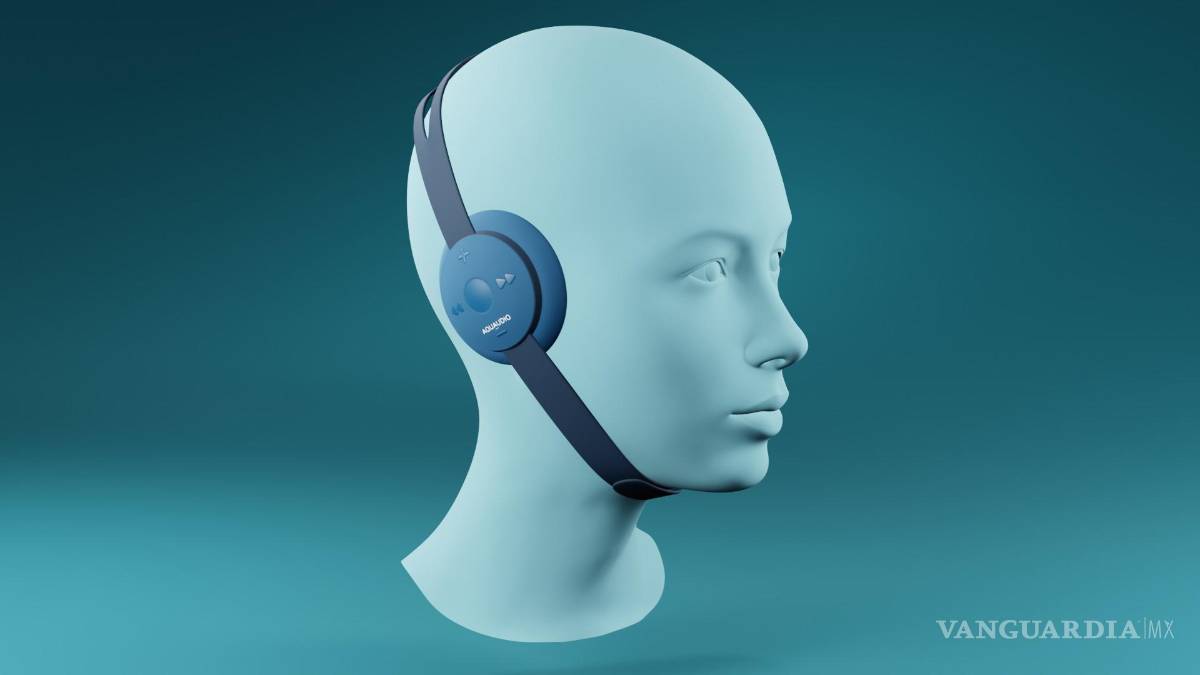 $!Auriculares acuáticos deportivos Aquaudio. EFE/Promoingenio
