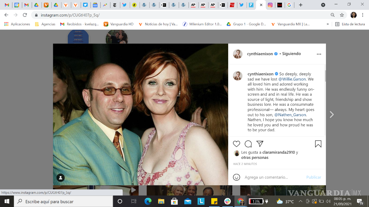 $!Muere actor Willie Garson, quien fuera Stanford en “Sex and the City”, a los 57 años