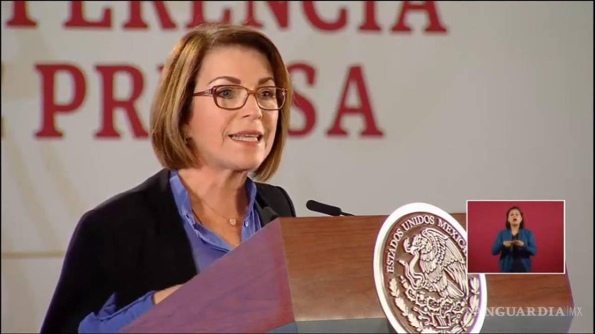 $!Alicia Leal Puerta en conferencia de prensa.