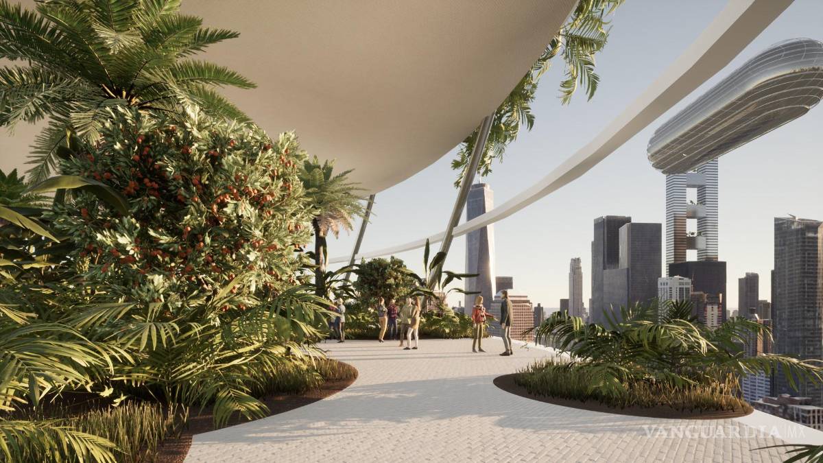 $!Proyecto 'Aeroponic 2100', jardines.