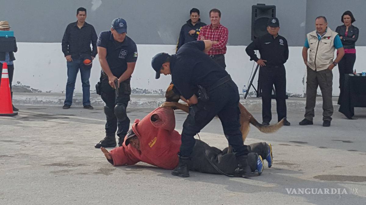 $!Certifican al binomio canino de la DSPM de Torreón