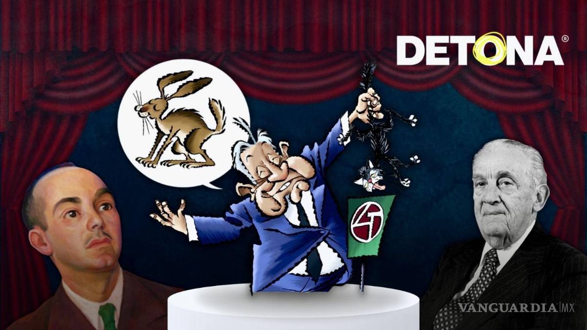 $!Retrato de Carlos Pellicer, por Diego Rivera, Colección del Museo Nacional de Arte, CDMX; Cartón de AMLO, por Paco Calderón; y Roberto Garza Sada.