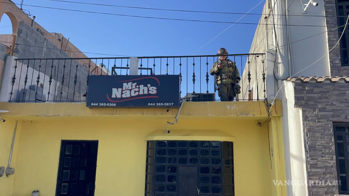 Se prenden freidoras y provocan incendio en vivienda habilitada como negocio en Saltillo