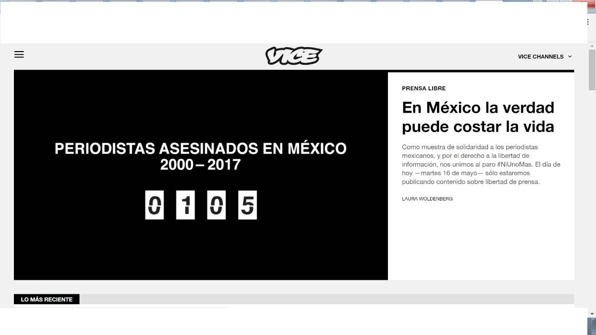 $!Protestan medios por asesinato de Javier Valdez