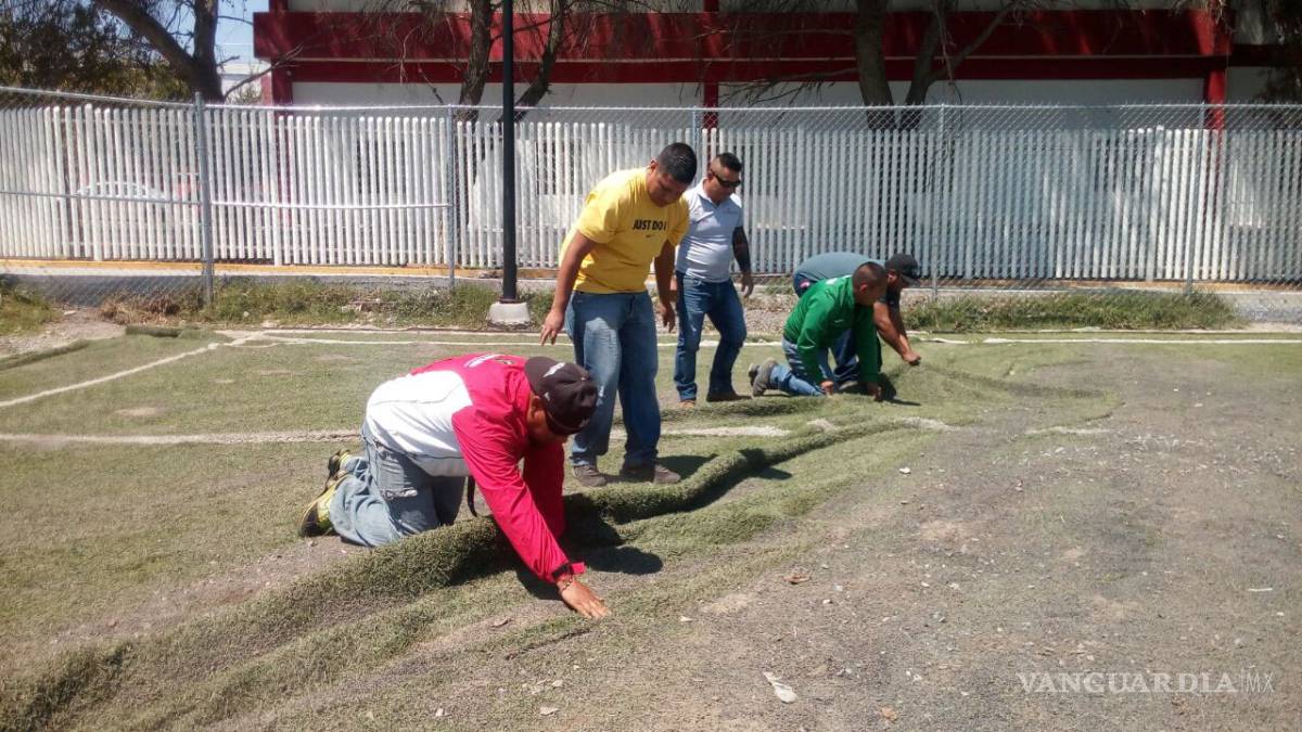 Someten a Estadio Olímpico de Saltillo a trabajos de limpieza