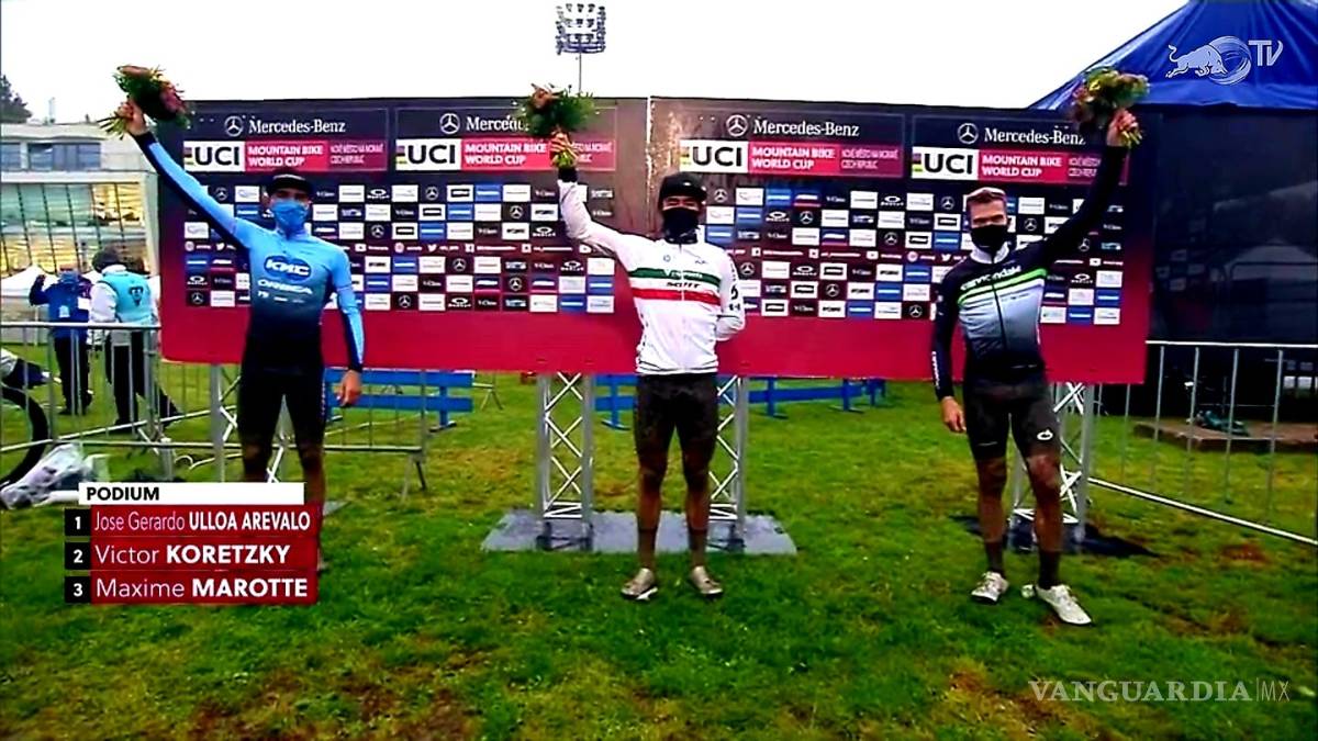 $!Ciclista mexicano hace historia y conquista la Copa del Mundo en República Checa