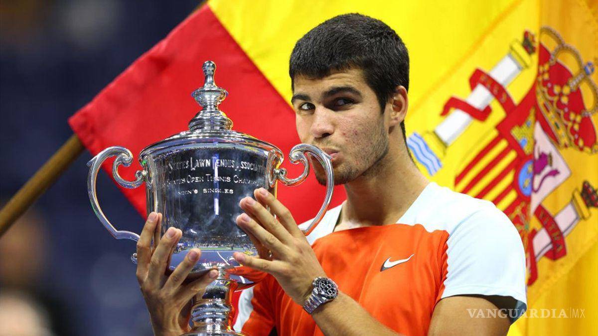 $!Carlos Alcaraz conquistó la cancha de Flushing Meadows durante el 2022.