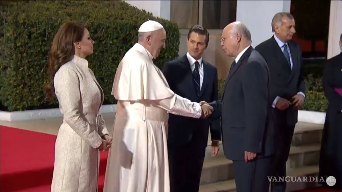 $!Así fue la llegada del Papa Francisco a México