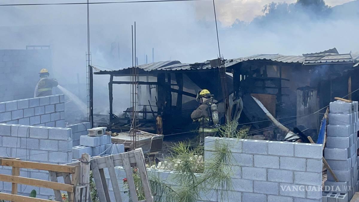 Se consumen tejabanes en fraccionamiento de Saltillo