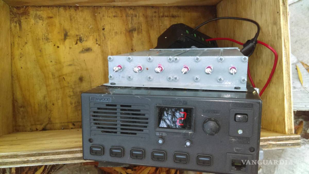$!Destruye Fuerza Coahuila antena de radiocomunicación clandestina
