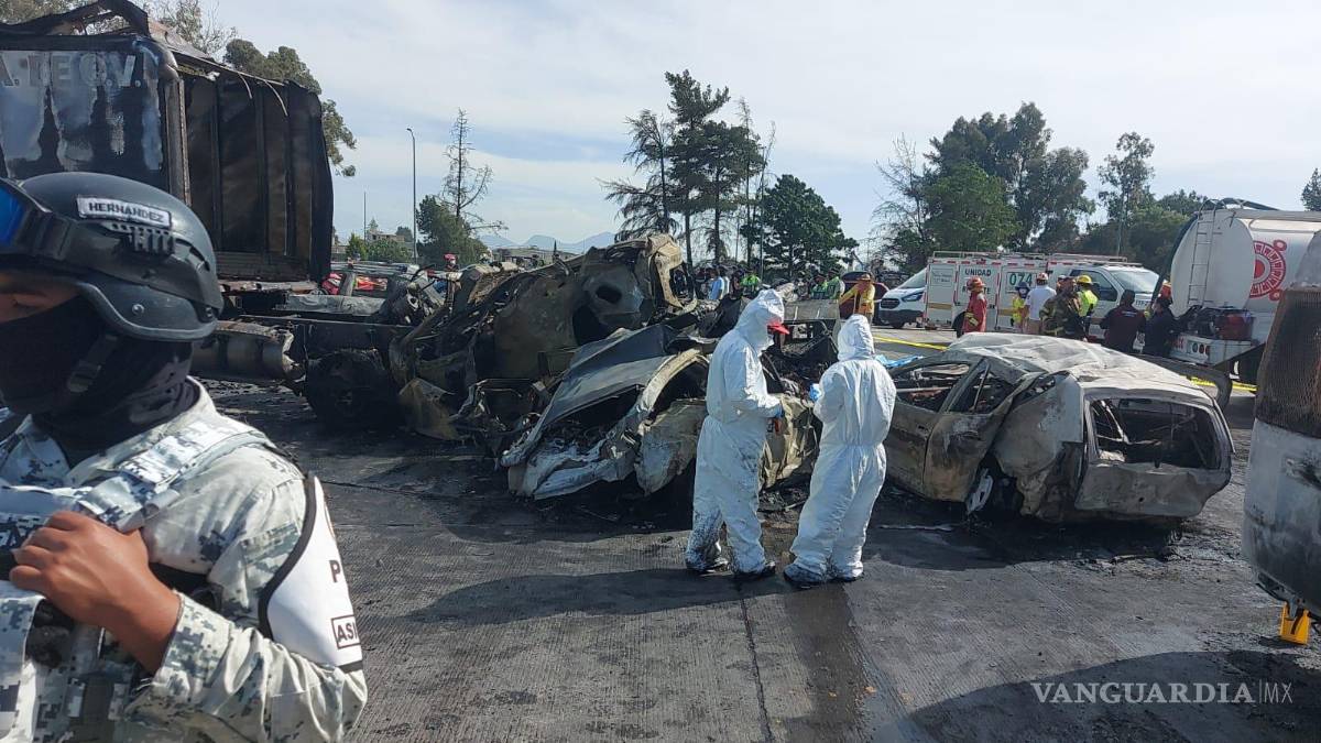 $!Así fue la tragedia en la México-Puebla que dejó al menos 19 muertos