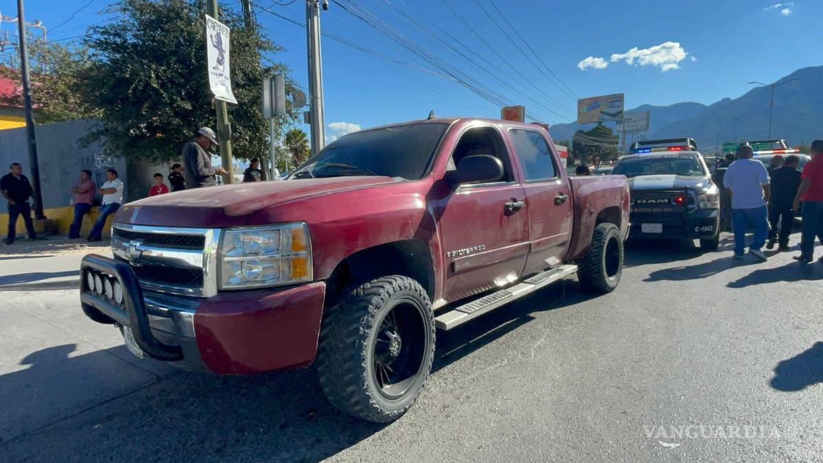 Riña familiar deja dos detenidos y dos lesionados, en Saltillo