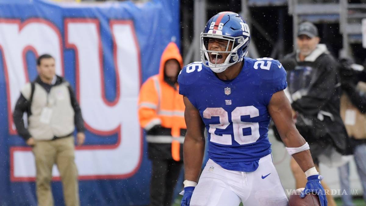 $!Ni Phillip Lindsay, ni Baker Mayfield, Saquon Barkley es elegido Rookie del Año