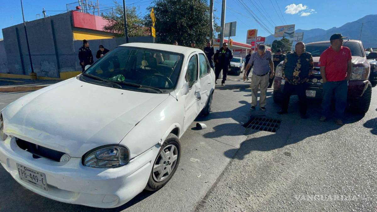 Riña familiar deja dos detenidos y dos lesionados, en Saltillo