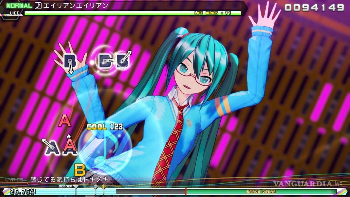 $!Hatsune Miku, es una eterna adolescente que canta. EFE/Nora Cifuentes