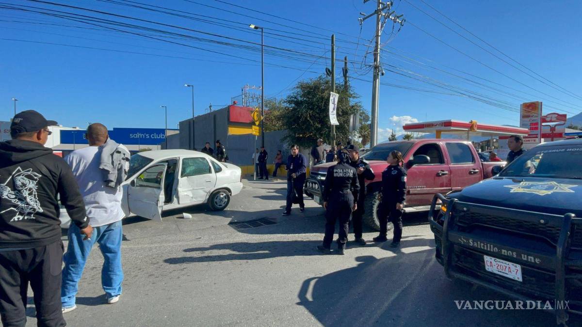 Riña familiar deja dos detenidos y dos lesionados, en Saltillo