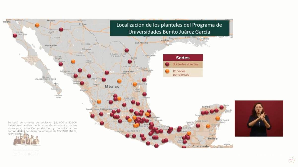 $!Van 83 de 100 universidades 'Benito Juárez' con más de 7 mil estudiantes: Raquel Sosa