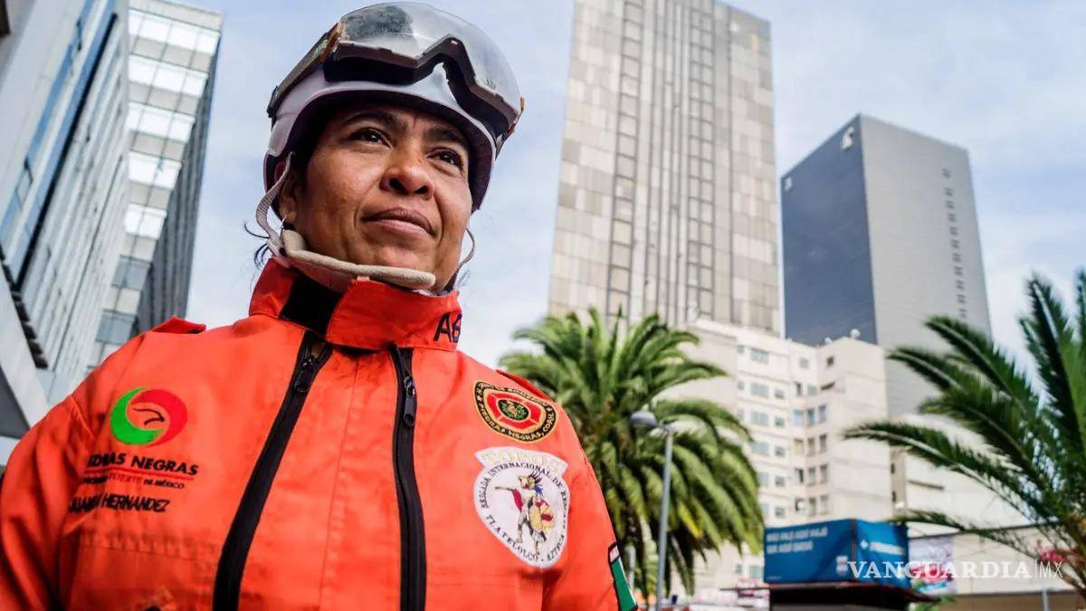 $!Juanita tiene experiencia en otras tragedias en México y otros países.