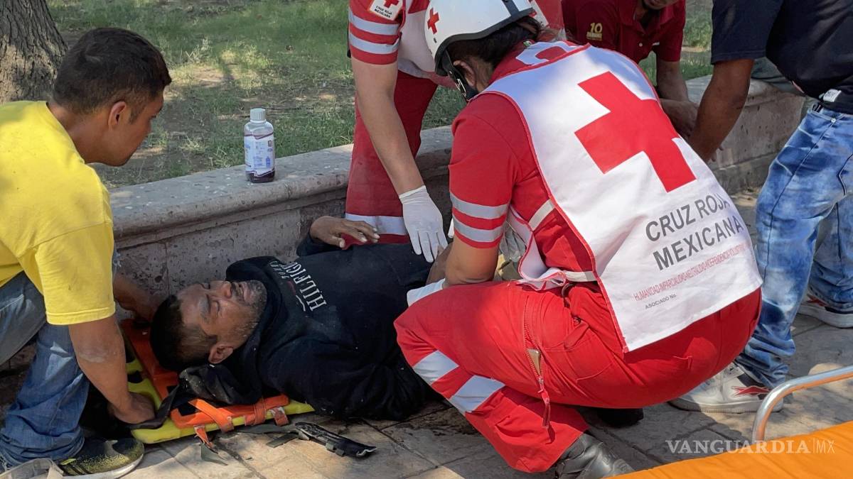 Lo atropellan en la noche, se toma unas copas y por la tarde solicita ambulancia en Saltillo
