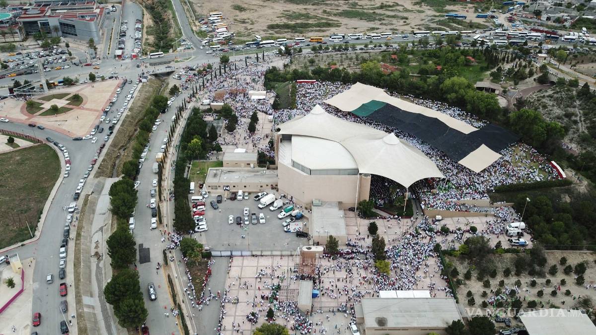$!Meade se compromete a reforzar la seguridad de México durante cierre de campaña en Saltillo