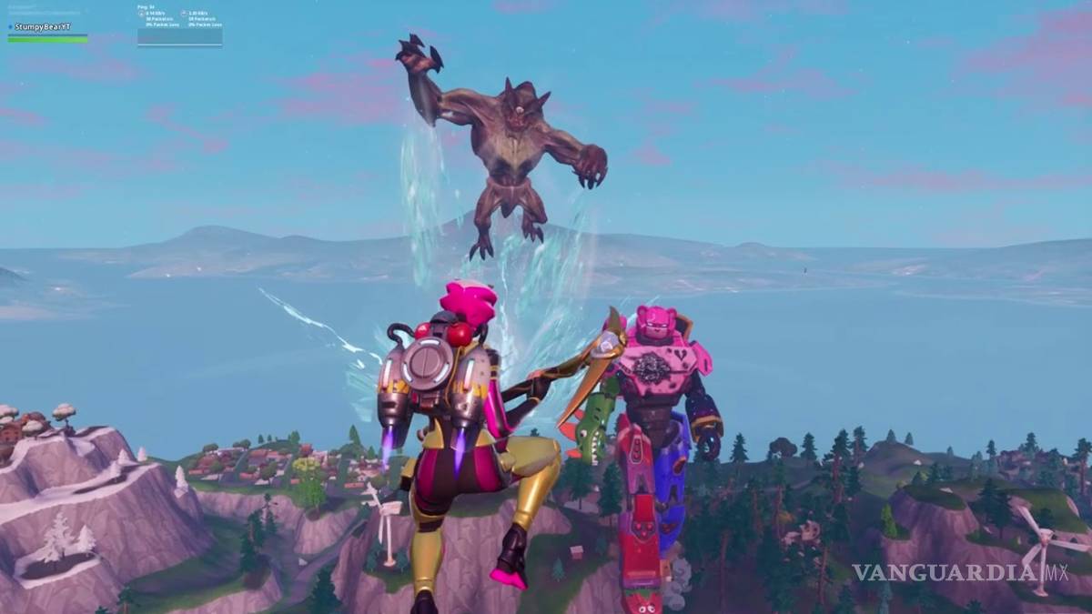 $!La gran batalla de Fortnite: El monstruo contra el robot