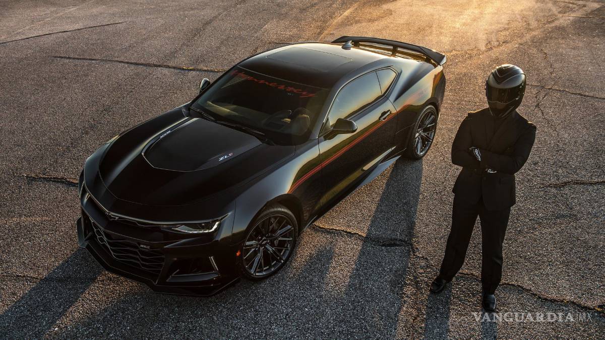 $!Así de poderoso suena "The Exorcist", el Camaro ZL1 de 1000 CV de Hennessey Performance