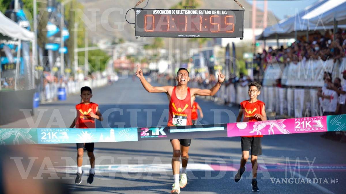 $!¡Gana Robert Gaitho Gititu la 21K Coahuila 2022!