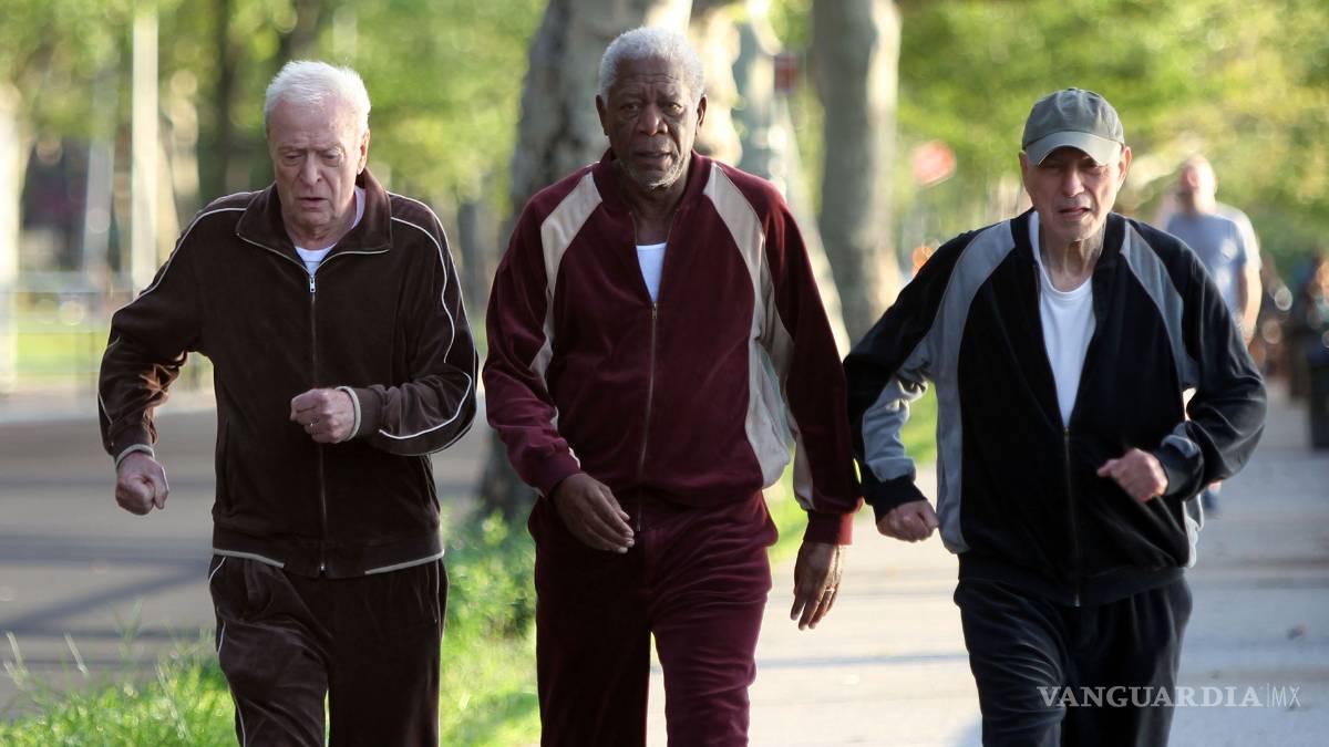 $!"¿Jubilarse? ¡Ni pensarlo!”, Michael Caine y Morgan Freeman