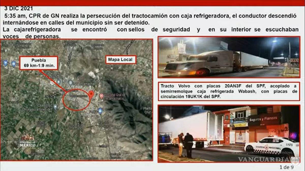 $!Accidente en Chiapas: Tráiler no pasó por puestos de vigilancia, asegura Guardia Nacional