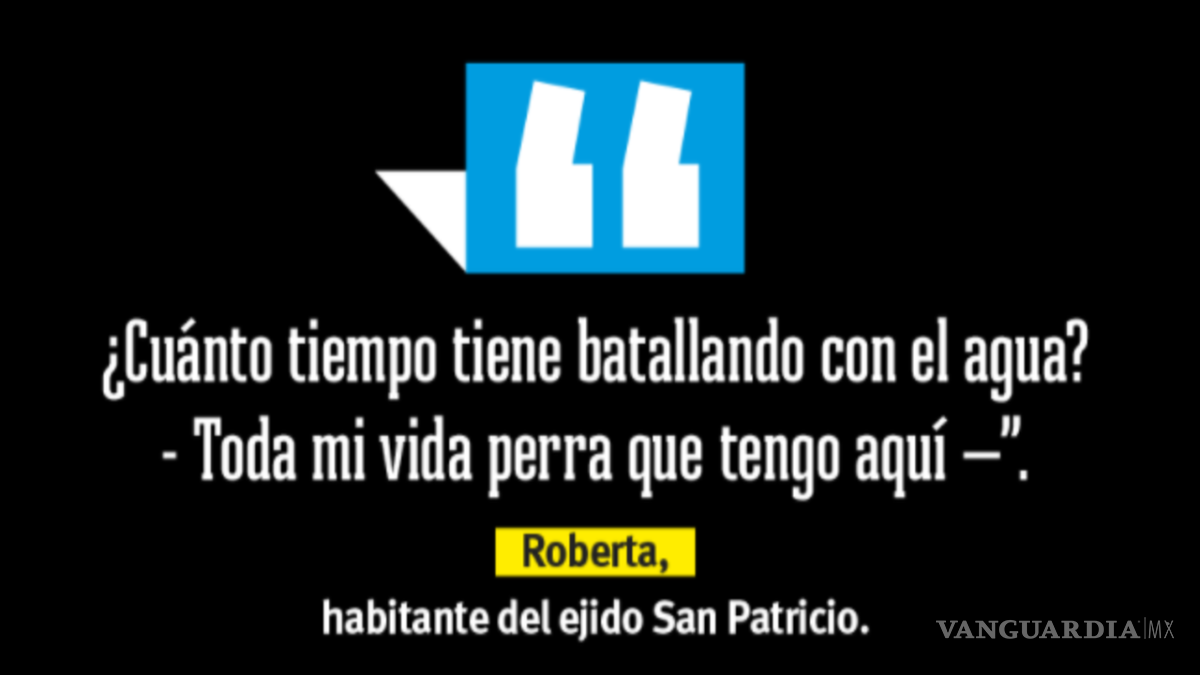 $!Rostros de la sequía: sed por el derecho al agua