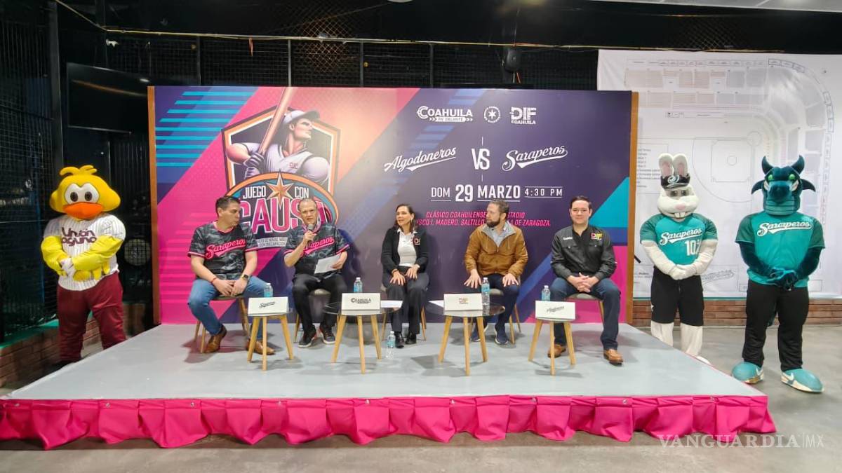 $!La jornada solidaria se disputará en Torreón y Saltillo con el objetivo de recaudar fondos para menores en situación vulnerable.