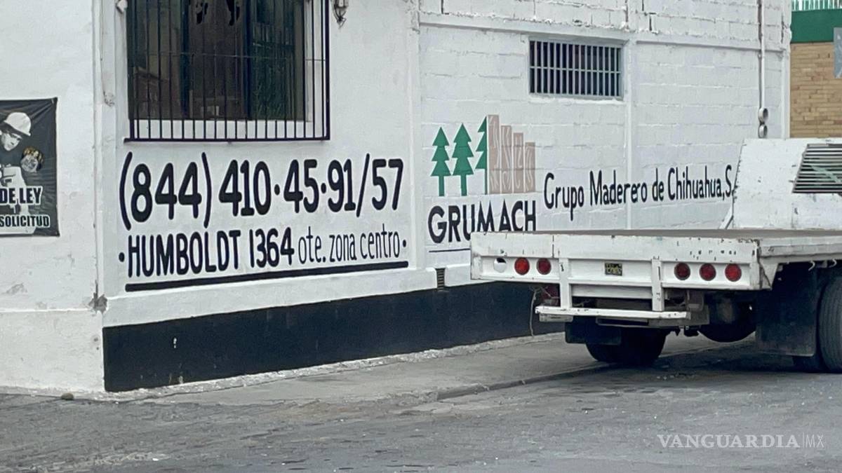 Trabajador resulta herido en maderería de Saltillo