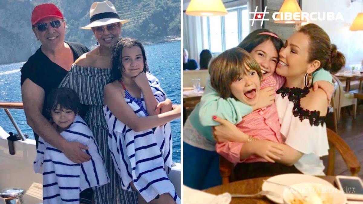 $!La hija de Thalía está enorme, es idéntica a Tommy Mottola y se niega a hablar español