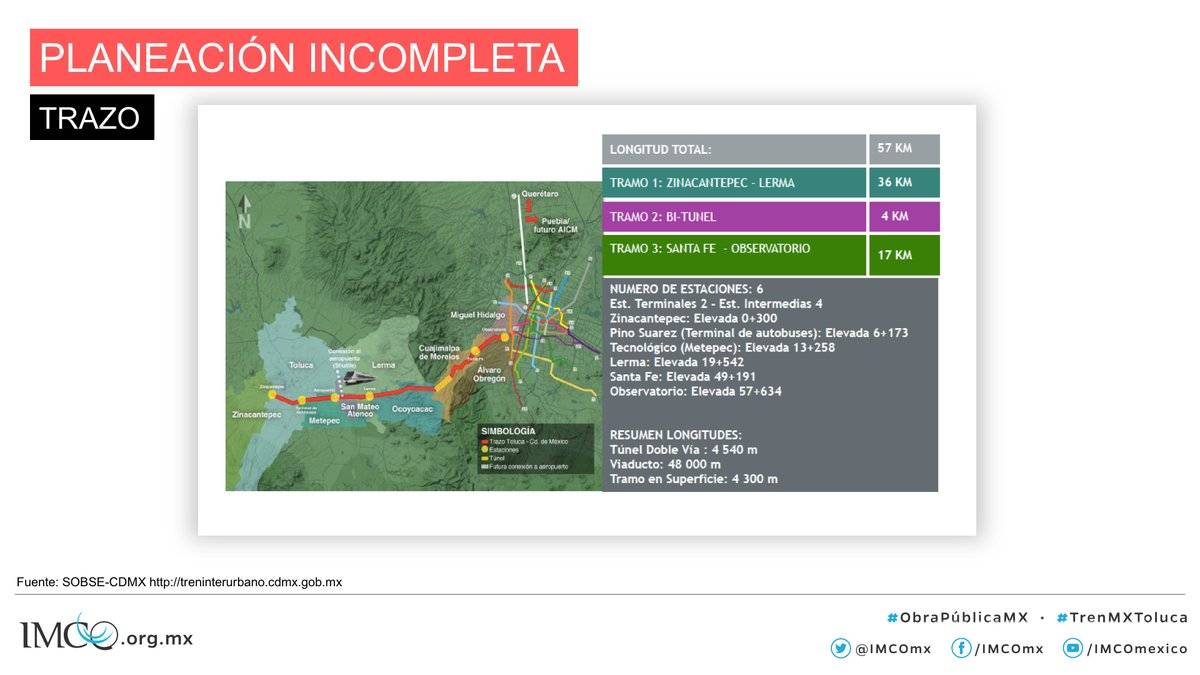$!Tren México-Toluca, con sobrecosto de más de 20 mil millones: IMCO