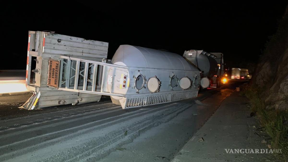 Alarma volcadura de remolque en carretera 57