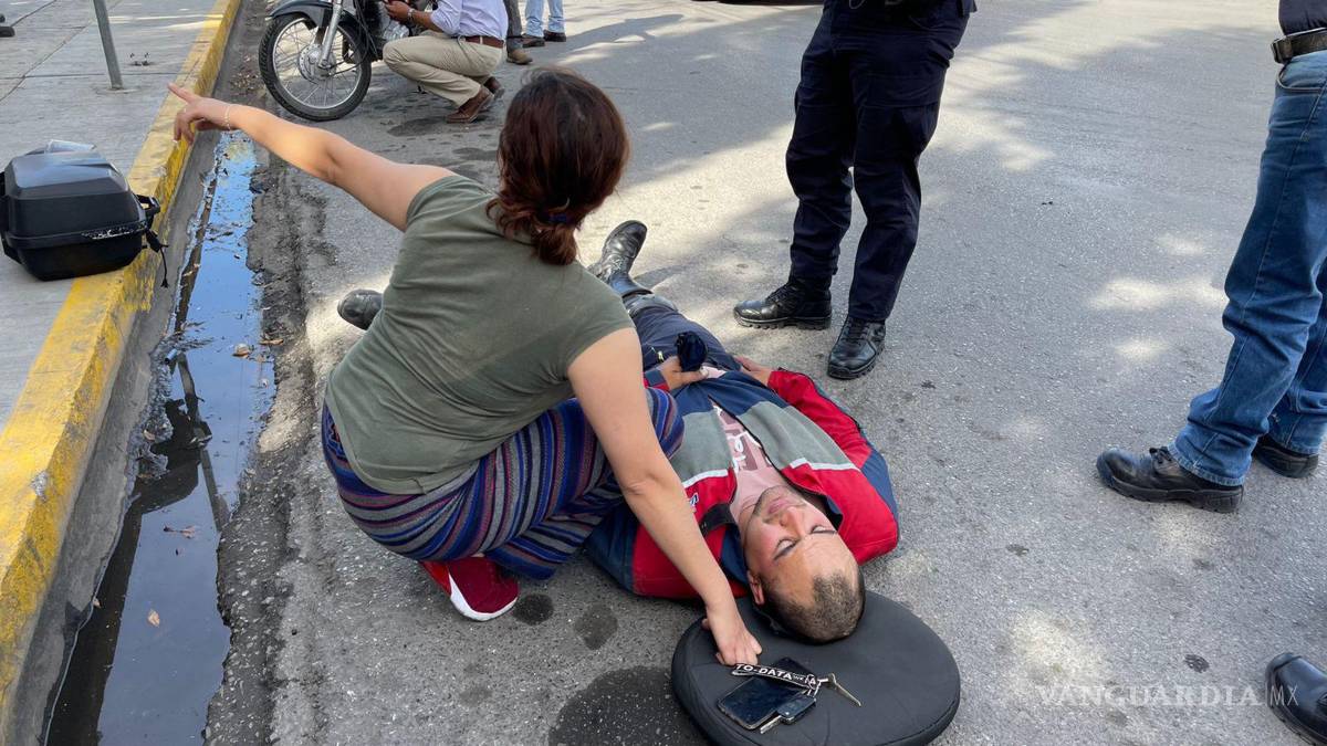 $!Por su cuenta decidió trasladarse en vehículo particular al Hospital Universitario.