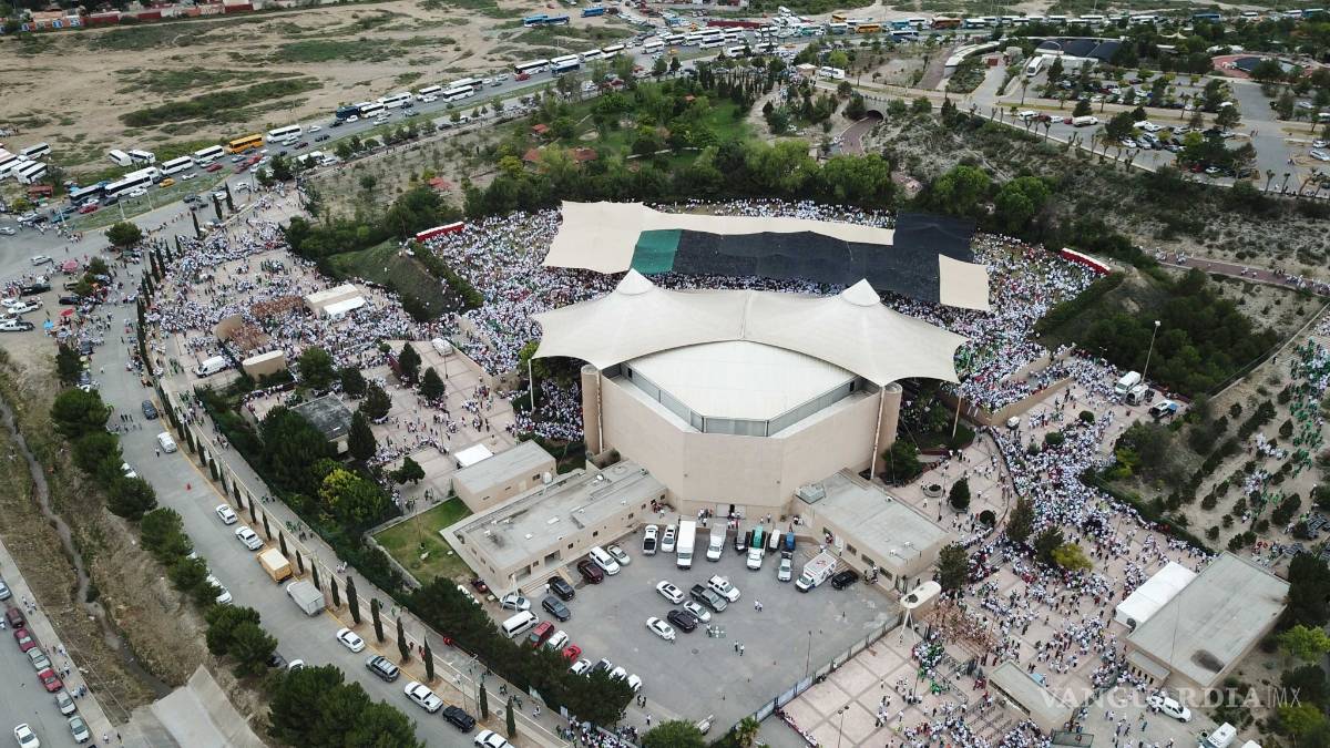 $!Meade se compromete a reforzar la seguridad de México durante cierre de campaña en Saltillo