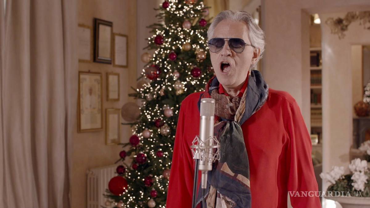 El verdadero momento de la navidad es estar juntos: Andrea Bocelli