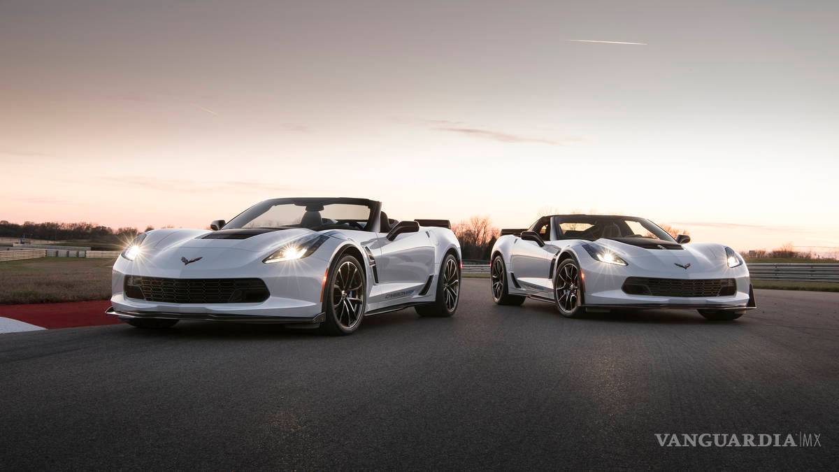 $!¡Llegan a México 10 de las 650 unidades del Corvette Carbon 65!